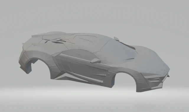 lykan wmotors hypersorts 3D Print Model .c4d .max .obj .3ds .fbx .stl .blend 