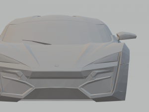 lykan wmotors hypersorts Modelo de Impressão 3D