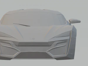 lykan wmotors hypersorts 3D Print Model