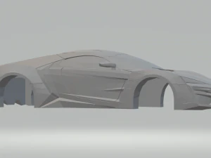 lykan wmotors hypersorts 3D Print Model