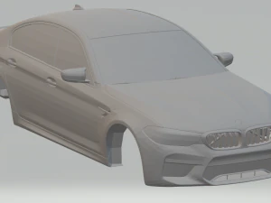 m5 sedan 3D Print Model
