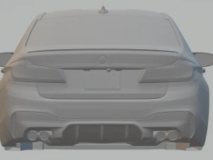 m5 sedan 3D Print Model