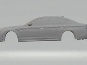 m5 sedan 3D Print Model