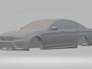 m5 sedan 3D Print Model