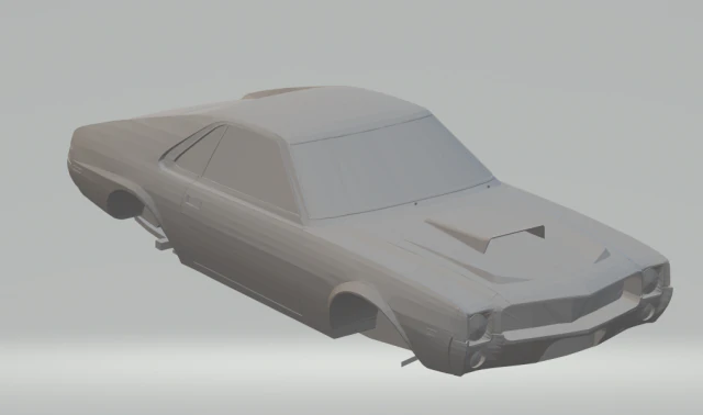 amc super stock amx 3D Print Model .c4d .max .obj .3ds .fbx .stl .blend 