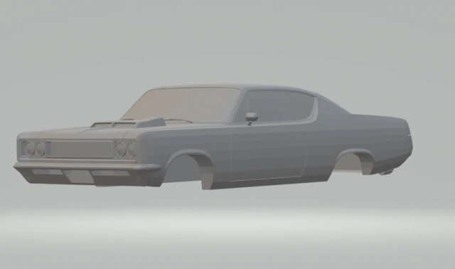 amc super stock amx 3D Print Model .c4d .max .obj .3ds .fbx .stl .blend
