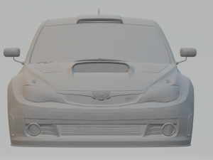subaru wrx 2009 3D प्रिंट मॉडल