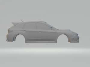 subaru wrx 2009 3D प्रिंट मॉडल