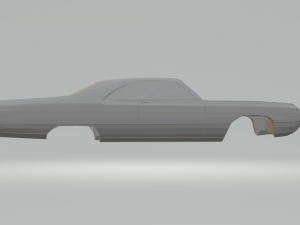 chrysler 300 hurst 3D Baskı Modeli