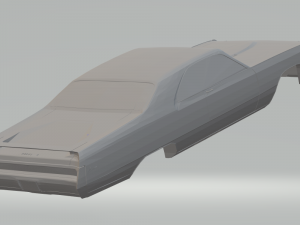 chrysler 300 hurst 3D Baskı Modeli