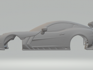 Ginetta akula 3D Принт Модель