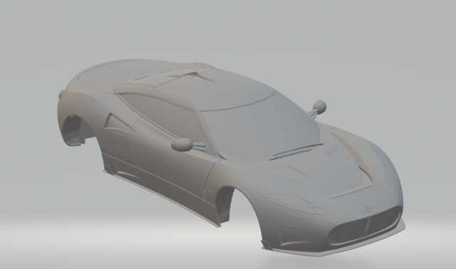 spyker c8 preliator 3D Принт Модель .c4d .max .obj .3ds .fbx .stl .blend 