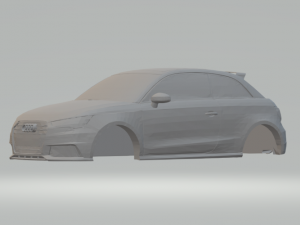 audi a1 slot car 3Dプリントモデル