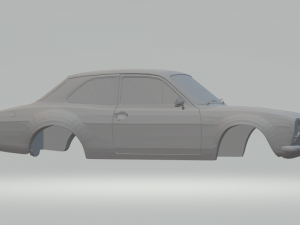 escort rs slot car 3D-printmodel
