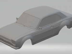 escort rs slot car 3D-printmodel