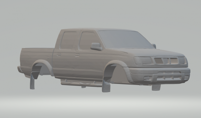 frontier 99 slot car rcmodel 3D Принт Модель .c4d .max .obj .3ds .fbx .stl .blend 