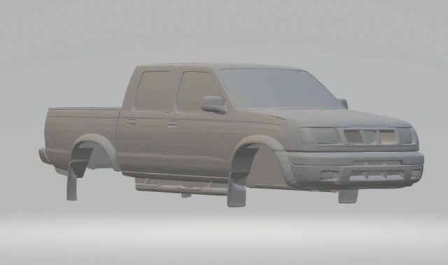 frontier 99 slot car rcmodel 3D Print Model .c4d .max .obj .3ds .fbx .stl .blend