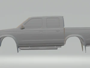 frontier 99 slot car rcmodel 3D Print Model