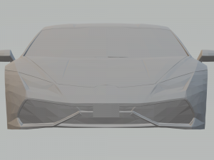 huracan slotcar diecast 3D 프린트 모델