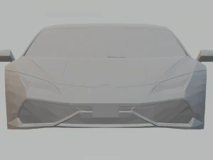 huracan slotcar diecast 3D Print Model