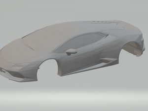 huracan slotcar diecast 3D 프린트 모델