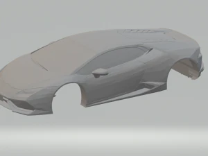 huracan slotcar diecast 3D Print Model