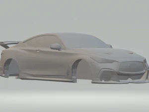 infiniti q60 3D Print Model