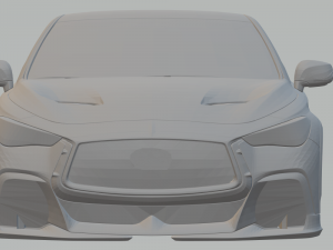 infiniti q60 Modèles 3D en vedette