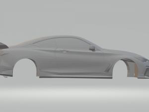 infiniti q60 Modèles 3D en vedette