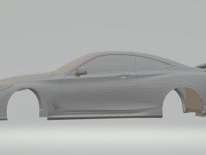 infiniti q60 Modèles 3D en vedette