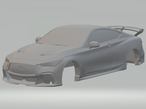 infiniti q60 Modèles 3D en vedette