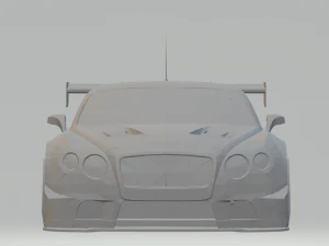 bentley continental gt3 3D Print Model