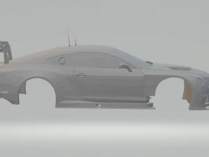 bentley continental gt3 3D Print Model
