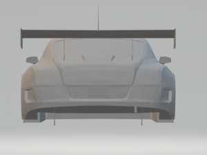bentley continental gt3 3D Baskı Modeli