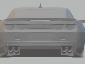 chevrolet camaro zl1 3D Print Model
