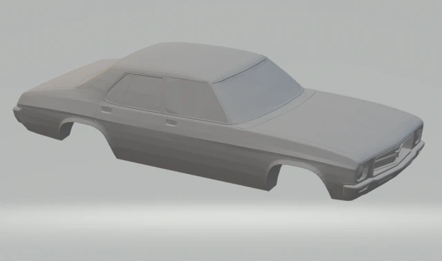 holden hq kingwood 3D Print Model .c4d .max .obj .3ds .fbx .stl .blend