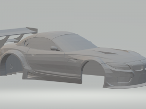 z4 gt3 slot car diecast 3D Принт Модель