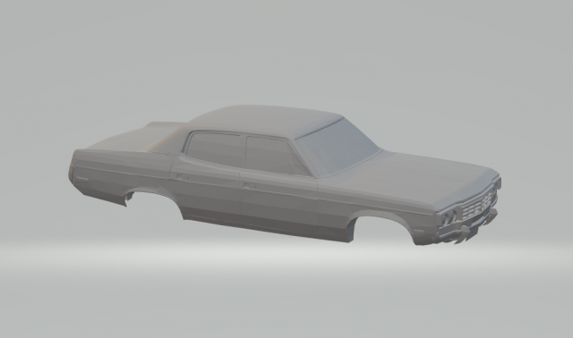 amc matador slotcar 3D Print Model .c4d .max .obj .3ds .fbx .stl .blend 
