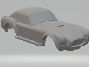 shelby cobra race slot car Modelo de impresión 3D