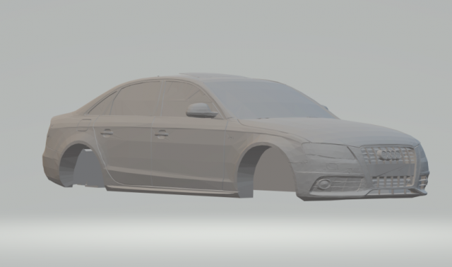 audi a4 2010 Modèles 3D en vedette .c4d .max .obj .3ds .fbx .stl .blend 