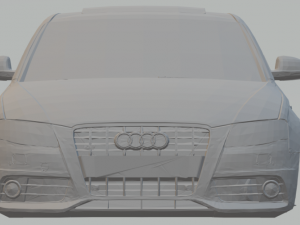 audi a4 2010 Modèles 3D en vedette