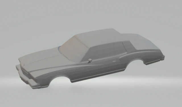 Chevrolet Monte Carlo 79 3D printmodel .c4d .max .obj .3ds .fbx .stl .blend 
