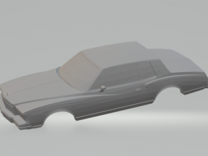 chevrolet monte carlo 79 3Dプリントモデル