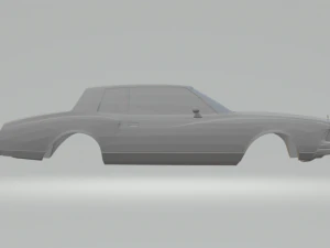 Chevrolet Monte Carlo 79 3D printmodel
