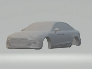 sedana Audi A4 Model do druku 3D