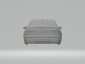 Audi a4 sedan 3D Print Model