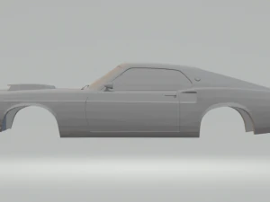 mustang boss 429 69 3D Print Model