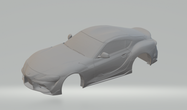 toyota gr supra 2020 Modelo de impresión 3D .c4d .max .obj .3ds .fbx .stl .blend 