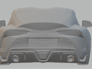 toyota gr supra 2020 Modelo de impresión 3D