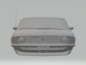 mustang 70 3D Print Model